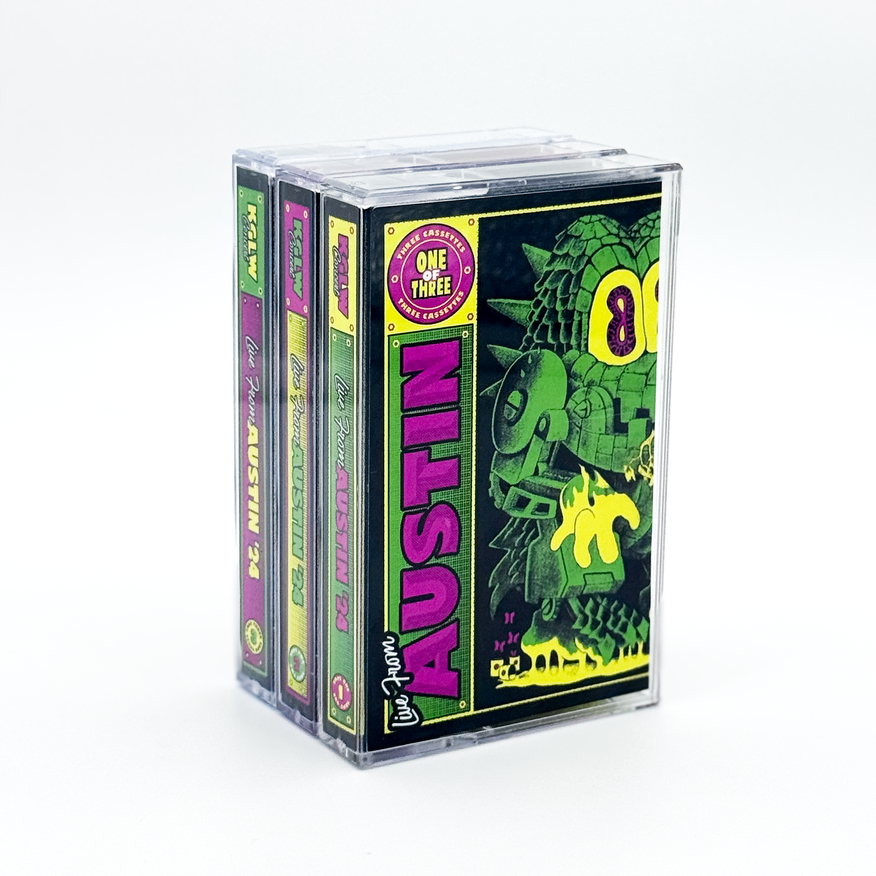 King Gizzard & The Lizard Wizard – Live in Austin 2024 (3-Tape Set)