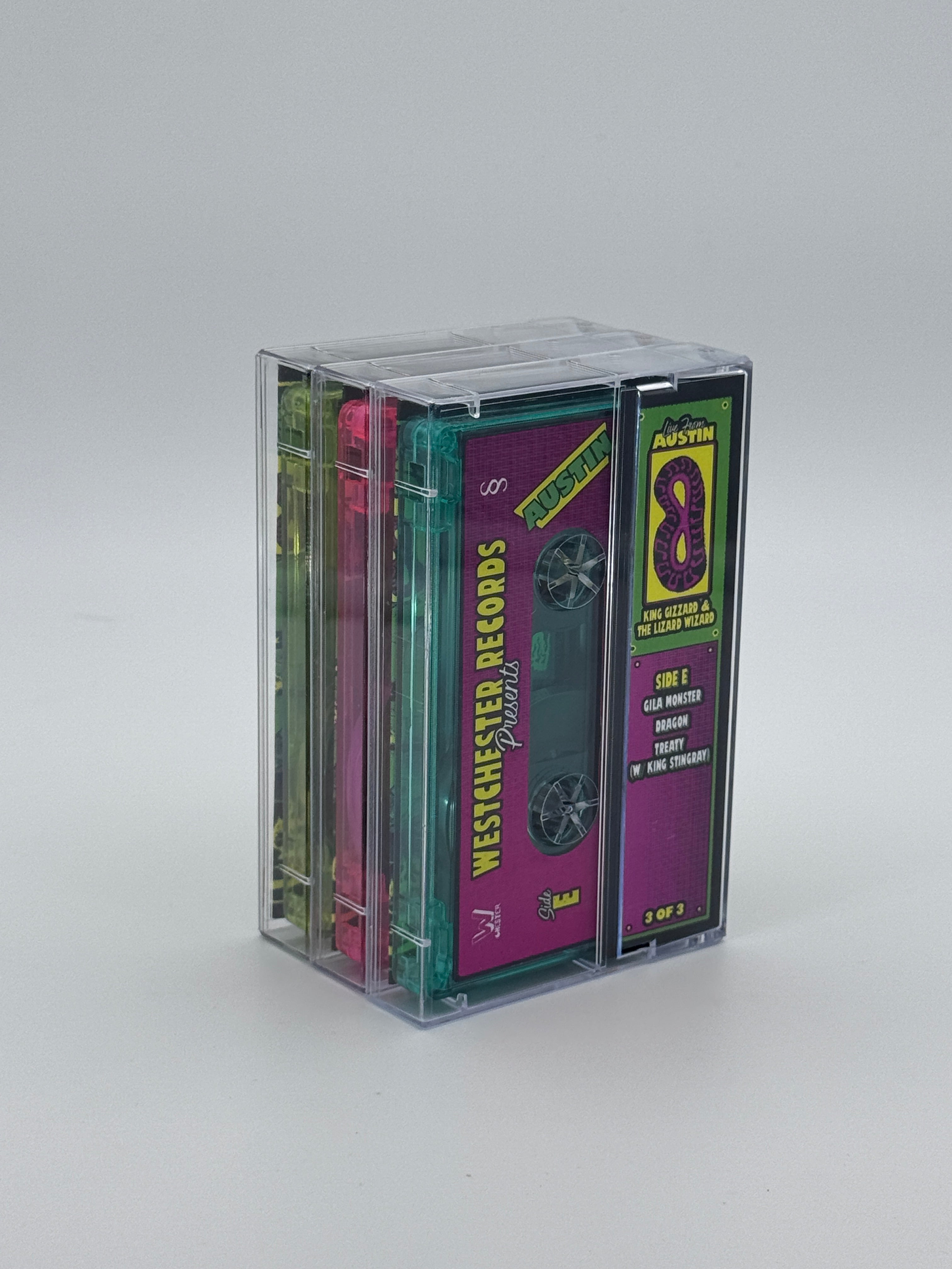 King Gizzard & The Lizard Wizard – Live in Austin 2024 (3-Tape Set)