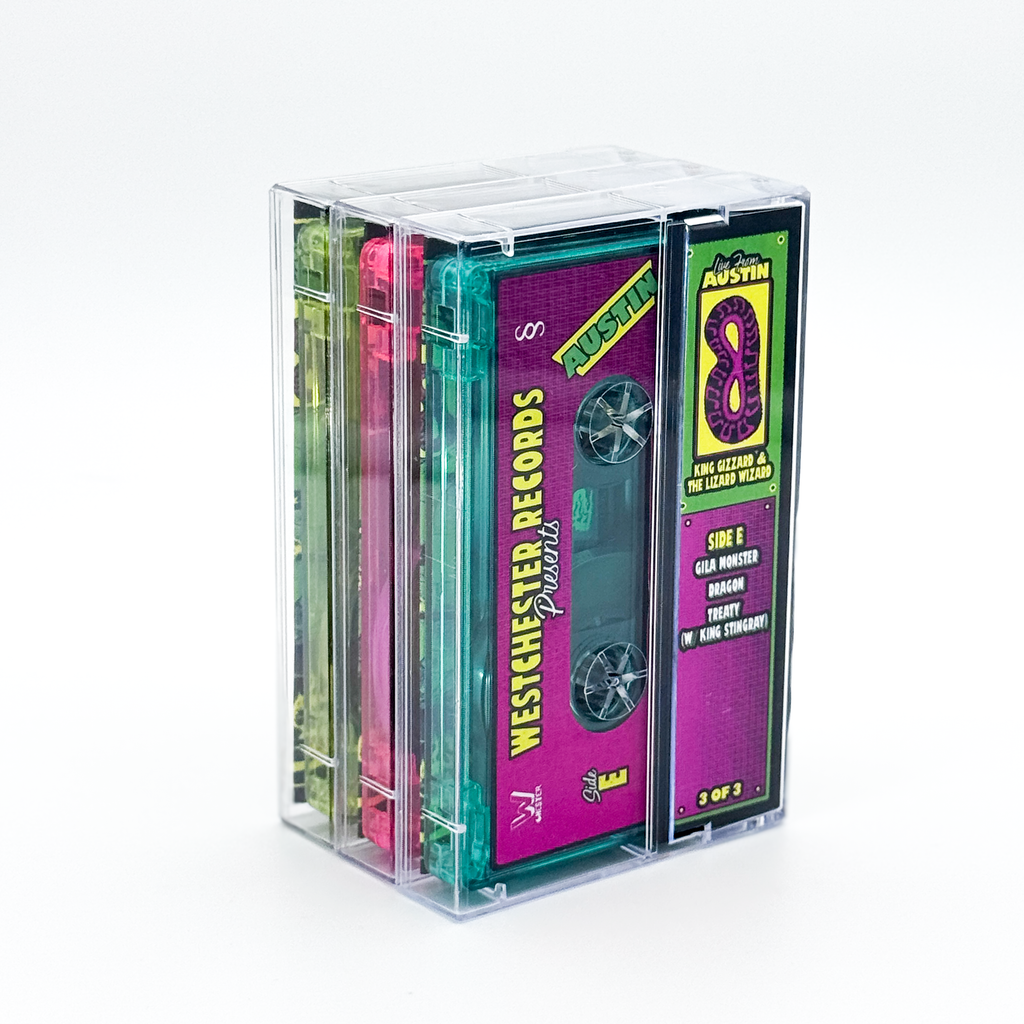 King Gizzard & The Lizard Wizard – Live in Austin 2024 (3-Tape Set)