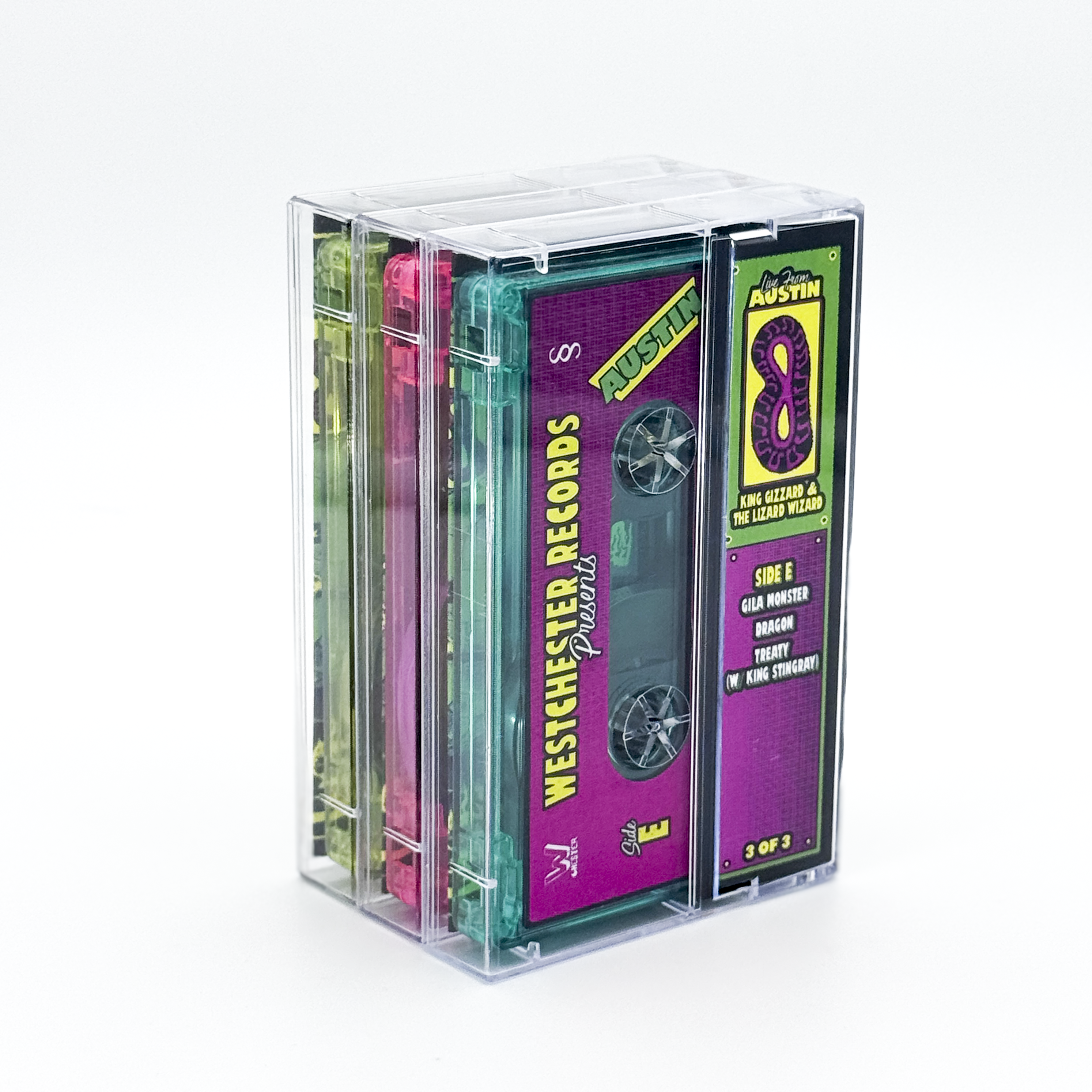 King Gizzard & The Lizard Wizard – Live in Austin 2024 (3-Tape Set)