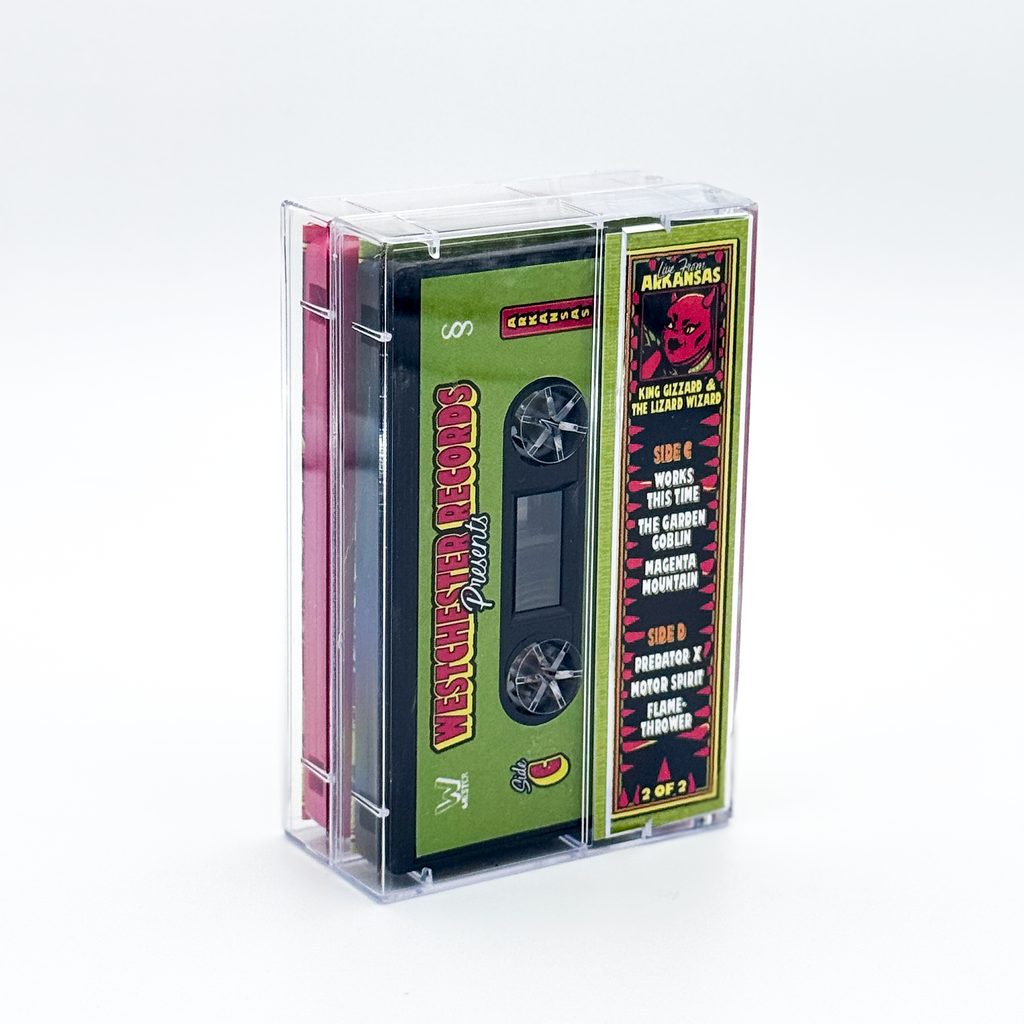 King Gizzard & The Lizard Wizard – Live in Arkansas 2024 (2-Tape Set)