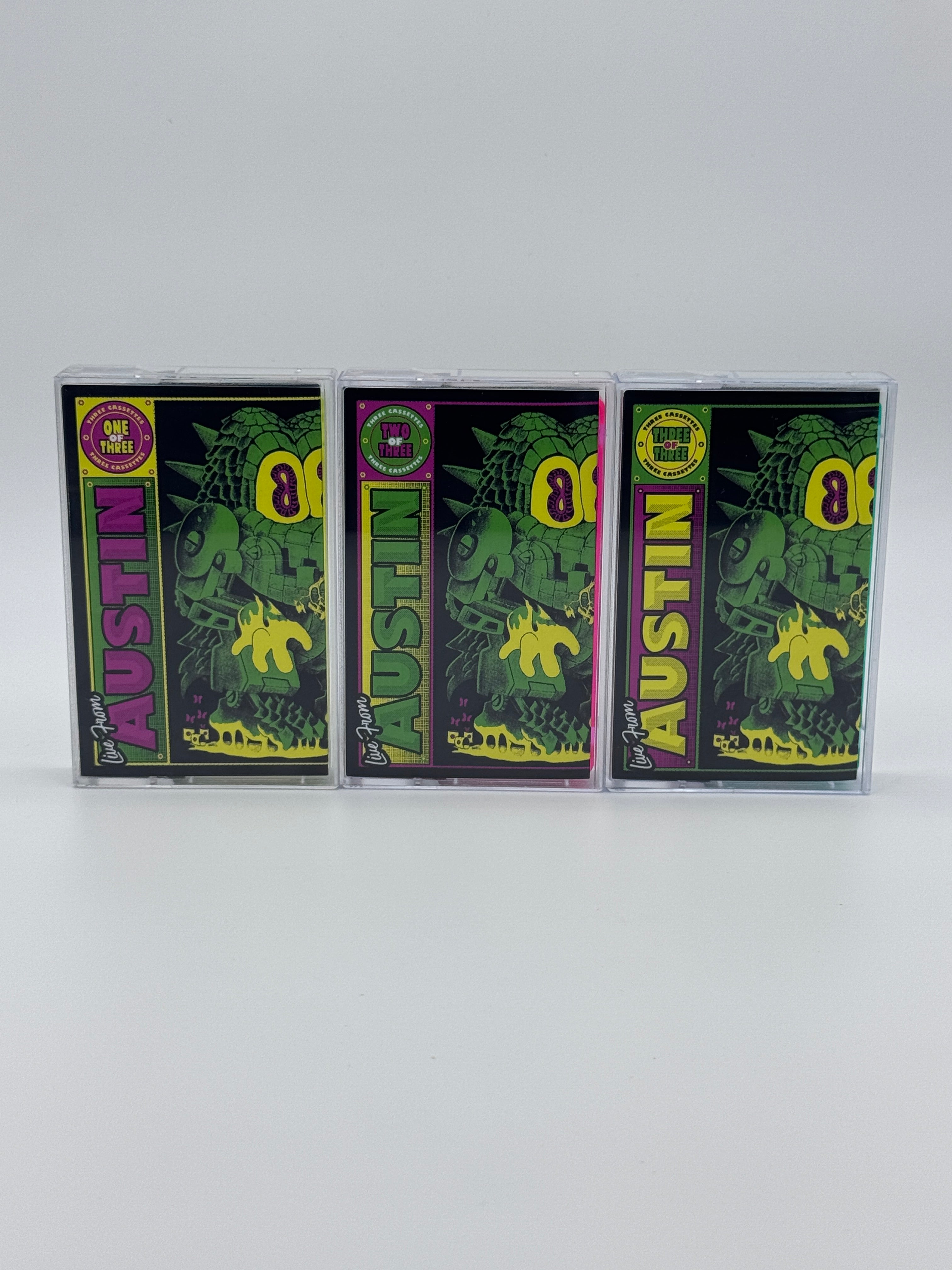 King Gizzard & The Lizard Wizard – Live in Austin 2024 (3-Tape Set)
