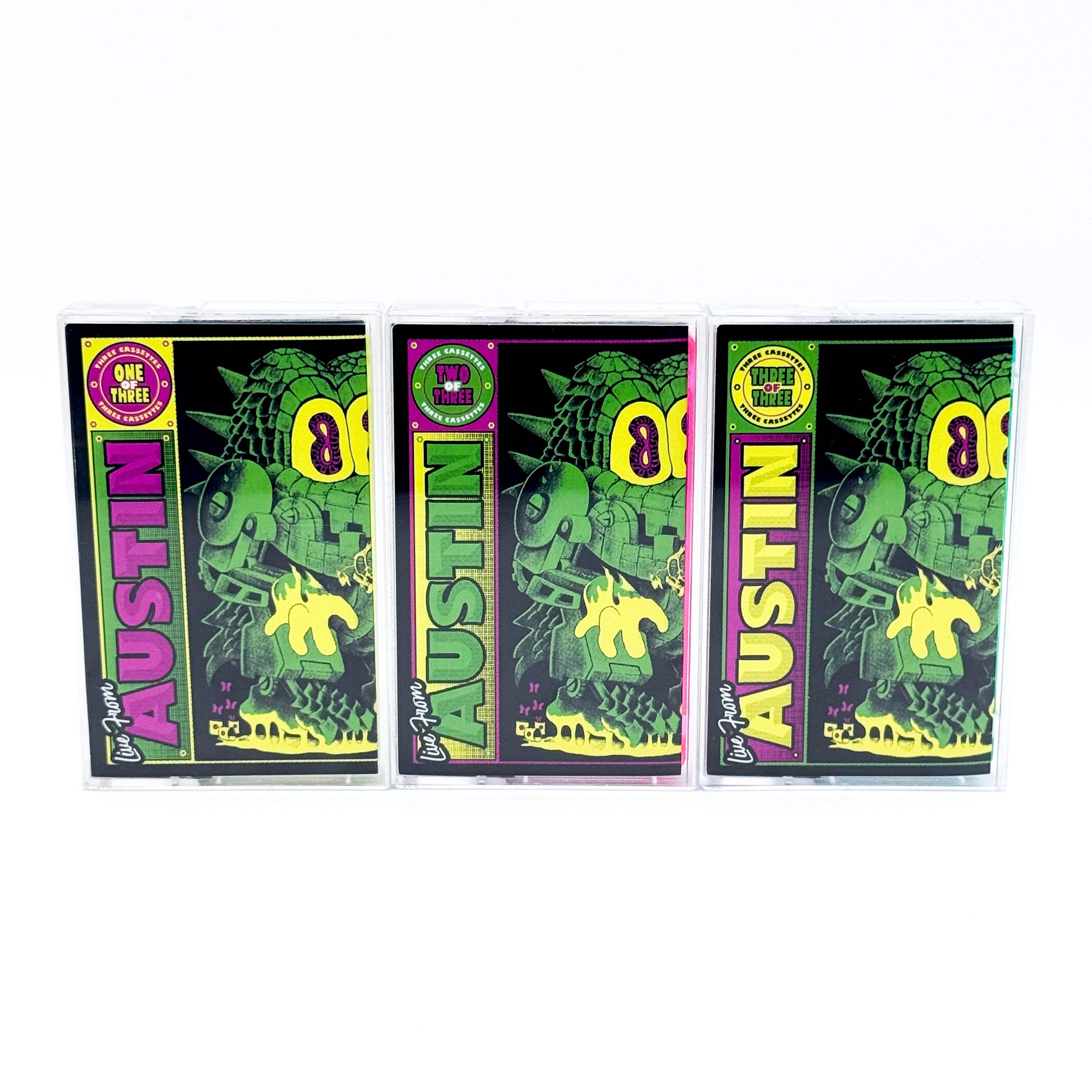 King Gizzard & The Lizard Wizard – Live in Austin 2024 (3-Tape Set)