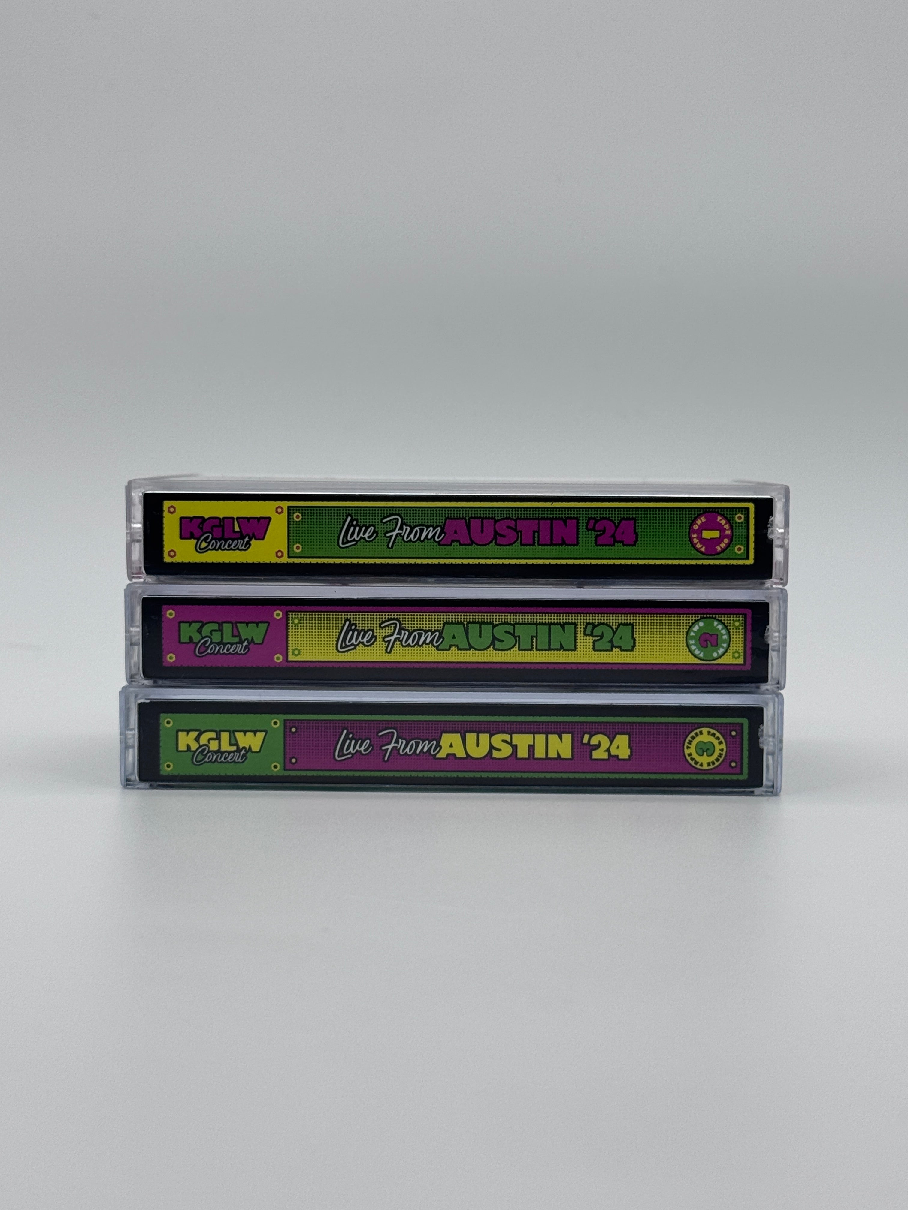 King Gizzard & The Lizard Wizard – Live in Austin 2024 (3-Tape Set)
