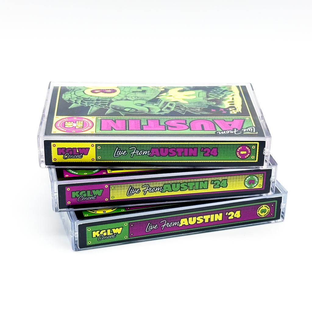 King Gizzard & The Lizard Wizard – Live in Austin 2024 (3-Tape Set)