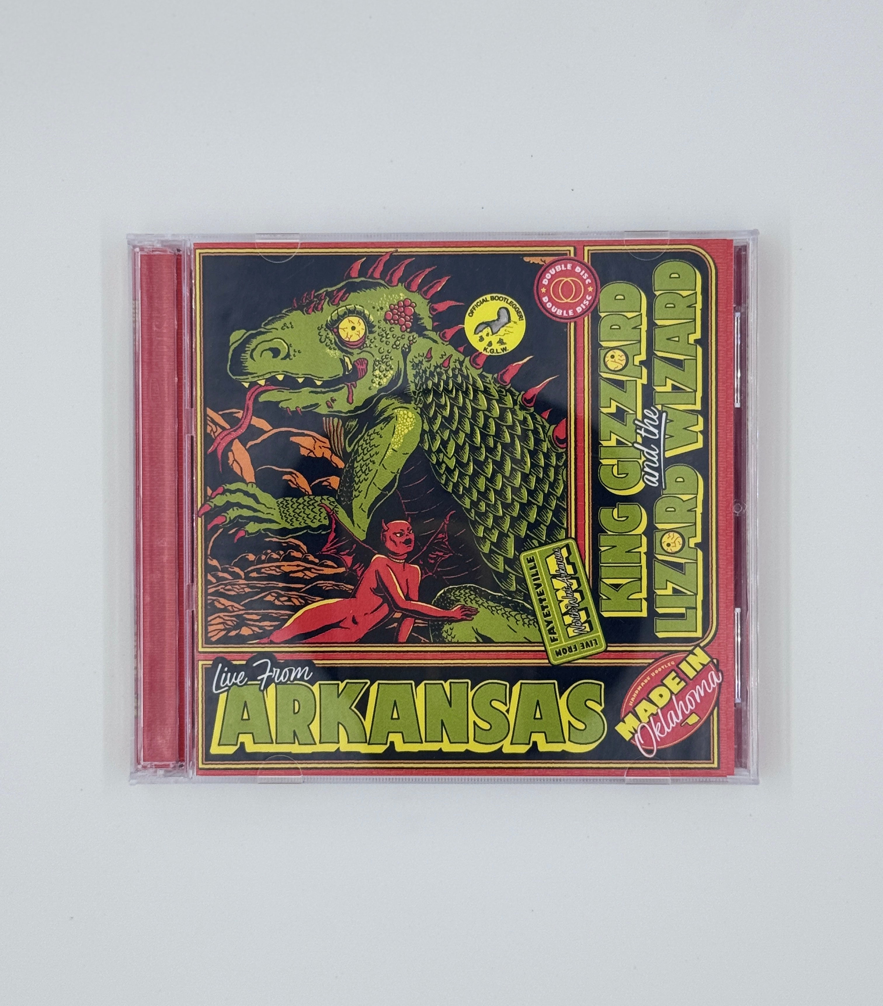 King Gizzard & The Lizard Wizard – Live in Arkansas 2024 (2-CD Set)