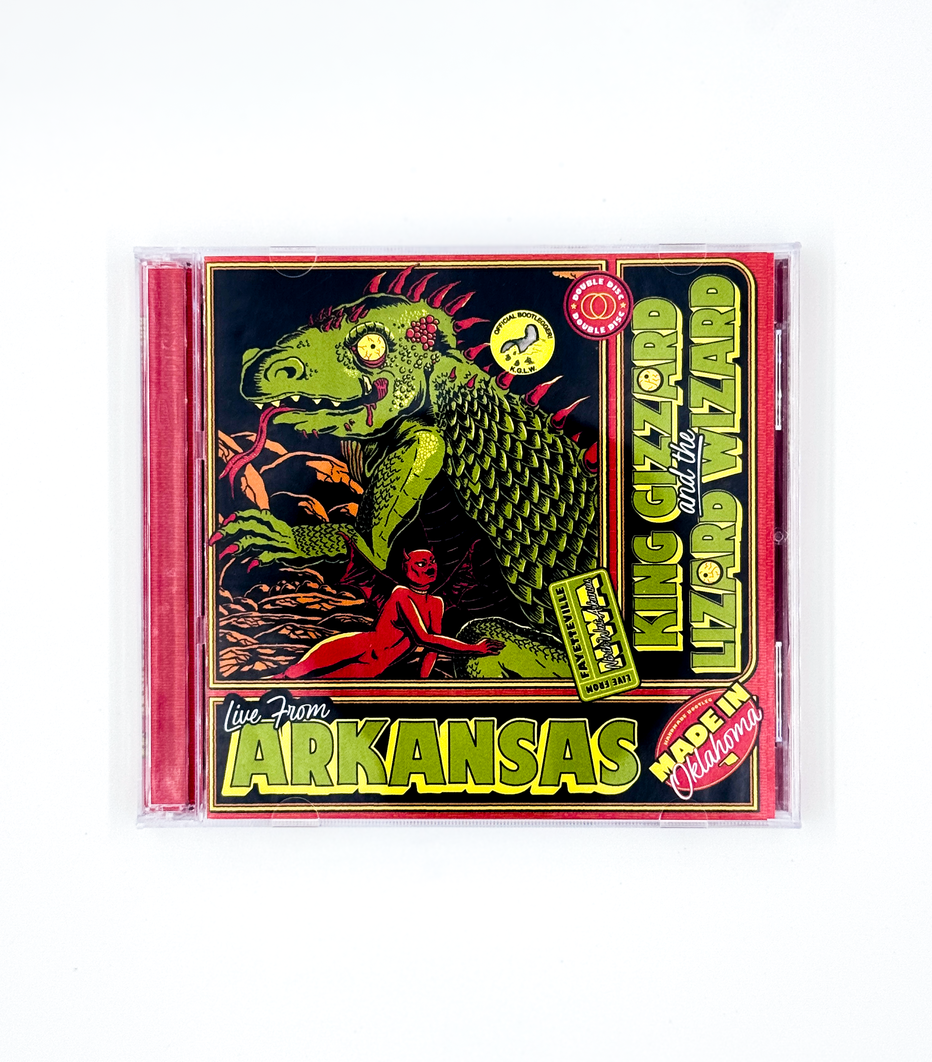 King Gizzard & The Lizard Wizard – Live in Arkansas 2024 (2-CD Set)
