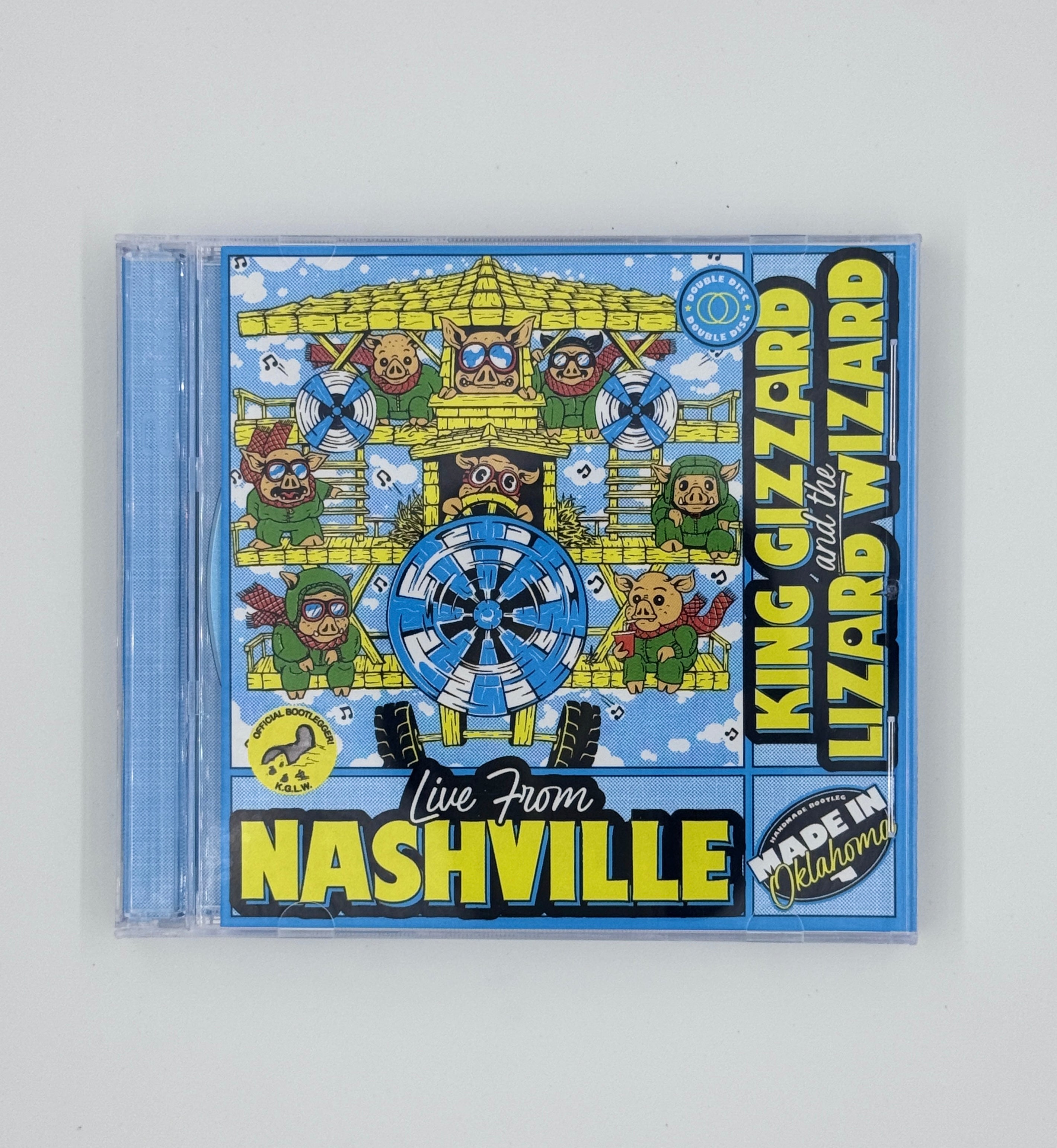 King Gizzard & The Lizard Wizard – Live in Nashville 2024 (2-CD Set)