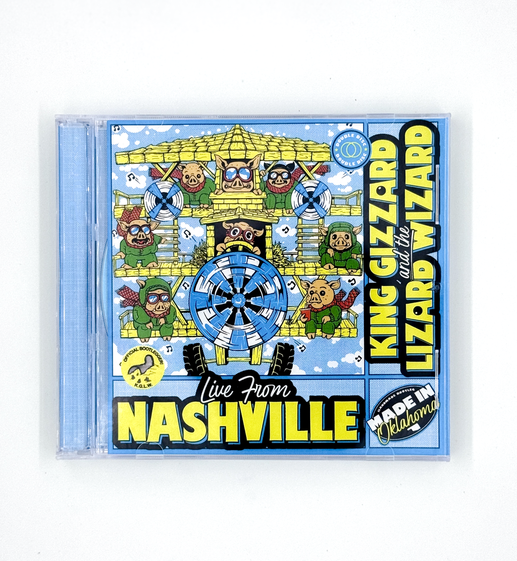 King Gizzard & The Lizard Wizard – Live in Nashville 2024 (2-CD Set)