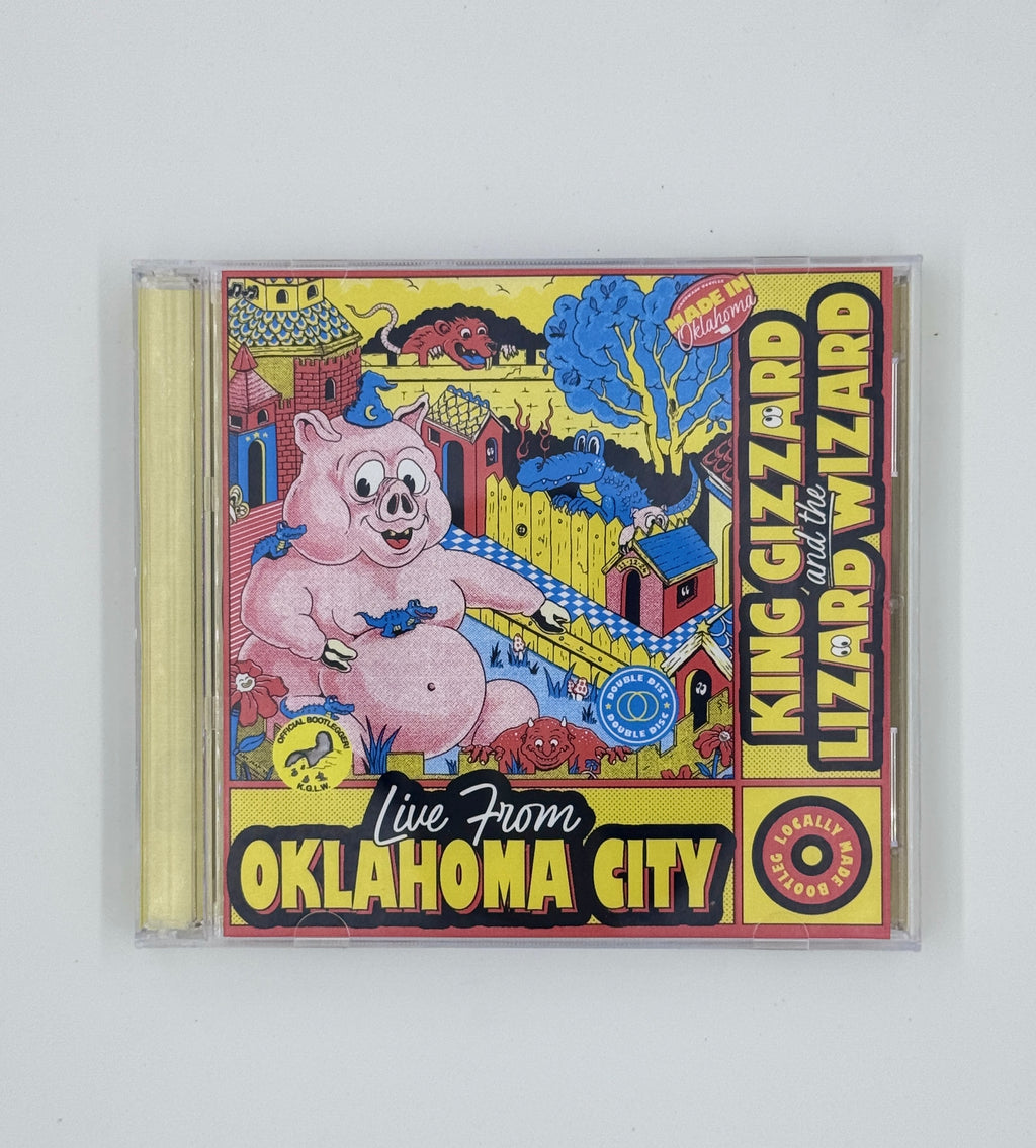 King Gizzard & The Lizard Wizard – Live in Oklahoma City 2024 (2-CD Set)