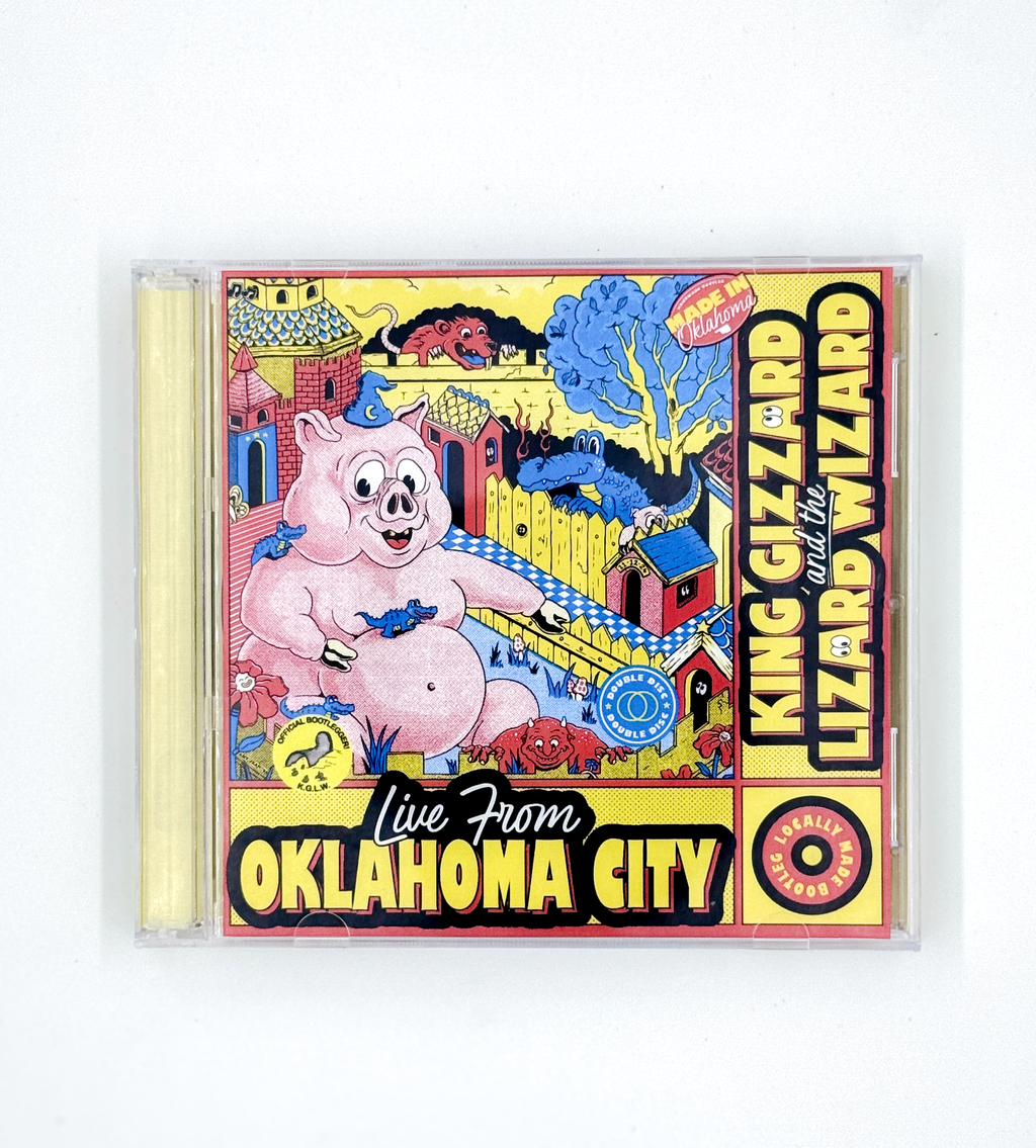 King Gizzard & The Lizard Wizard – Live in Oklahoma City 2024 (2-CD Set)