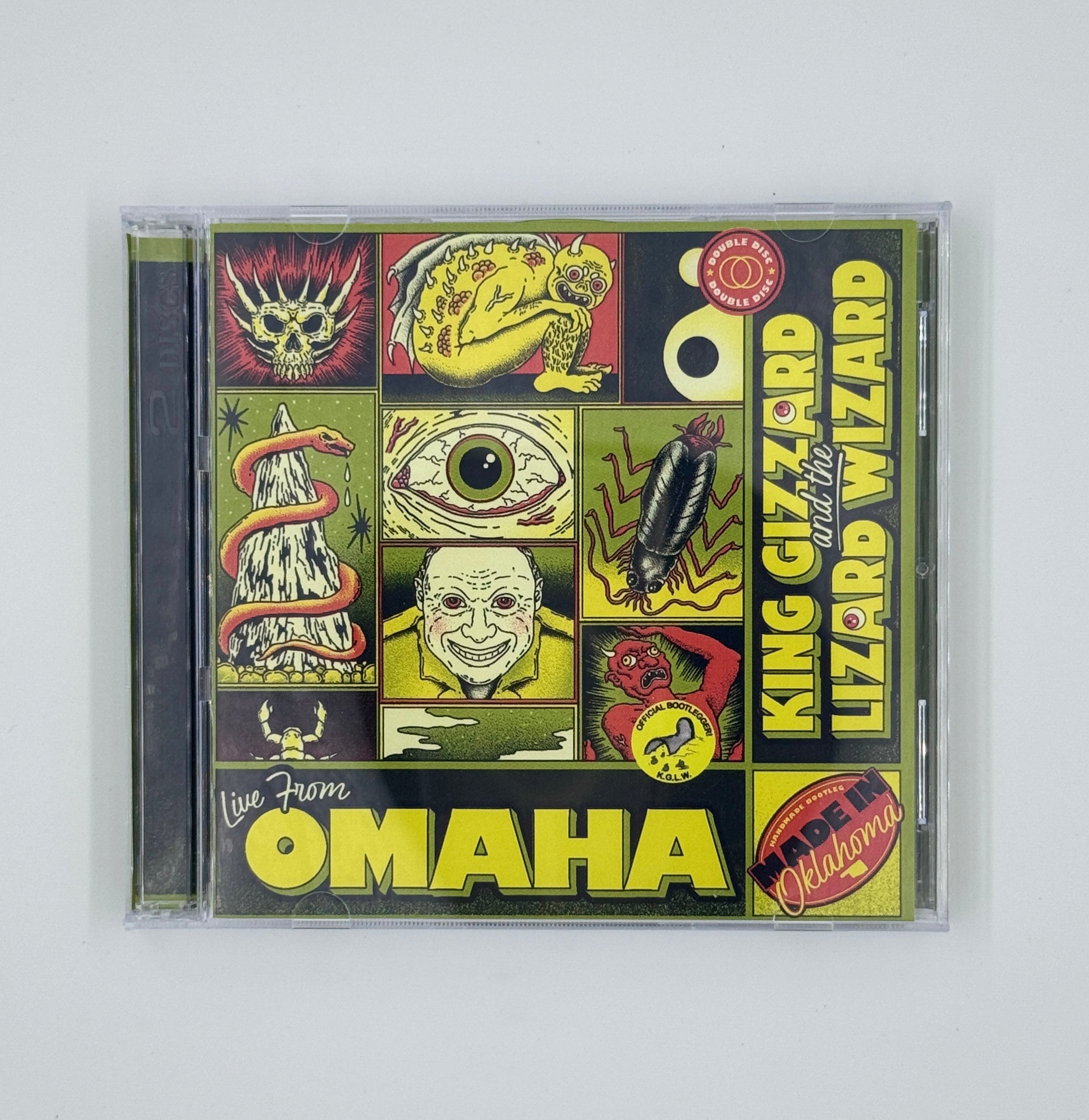 King Gizzard & The Lizard Wizard – Live in Omaha 2024 (2-CD Set)