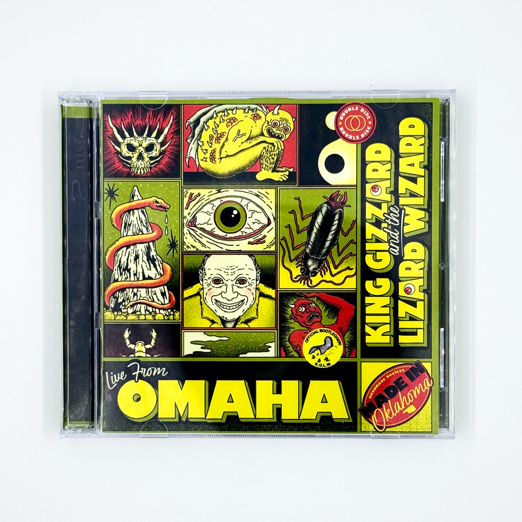 King Gizzard & The Lizard Wizard – Live in Omaha 2024 (2-CD Set)