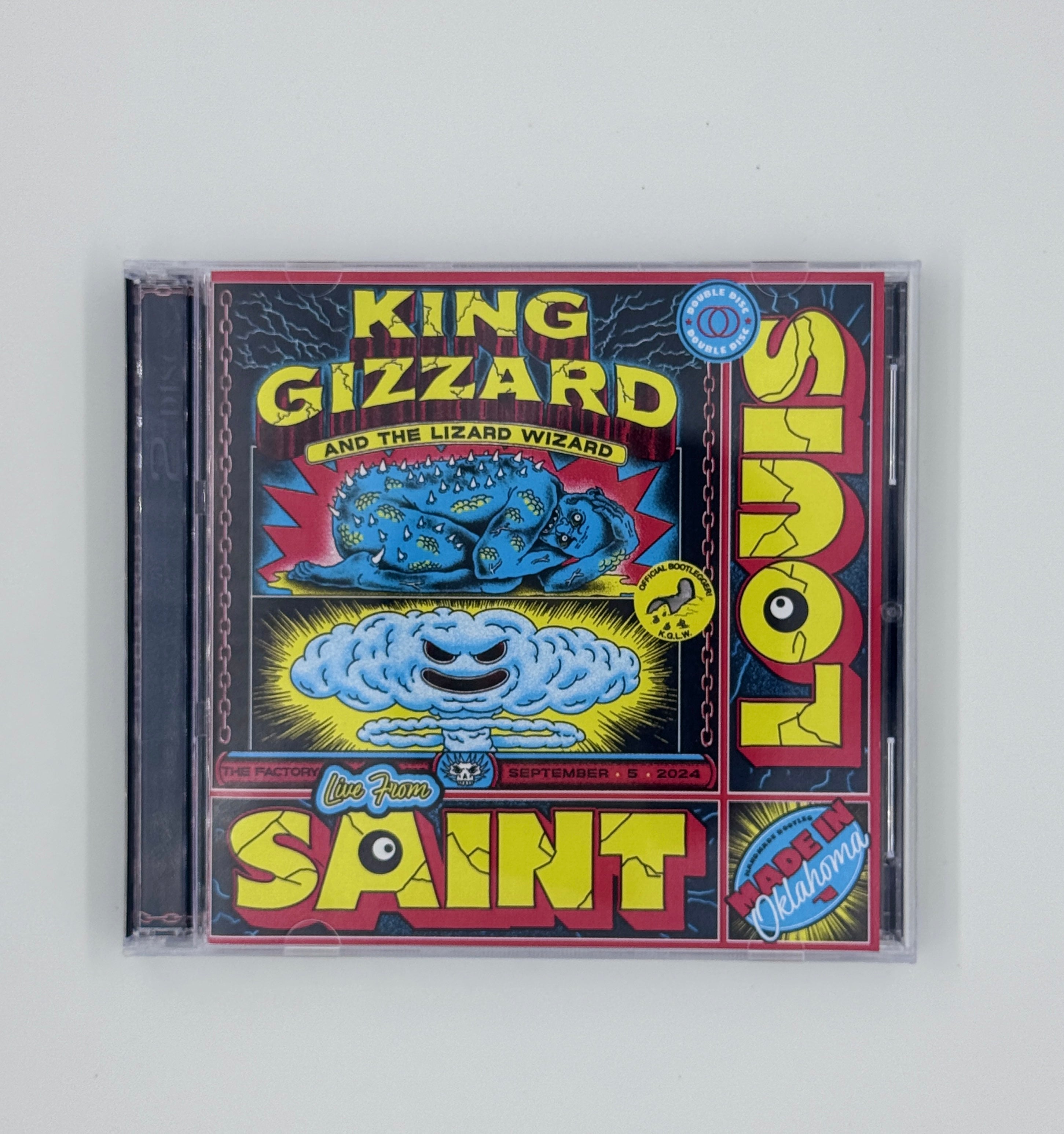 King Gizzard & The Lizard Wizard – Live in St. Louis 2024 (2-CD Set)
