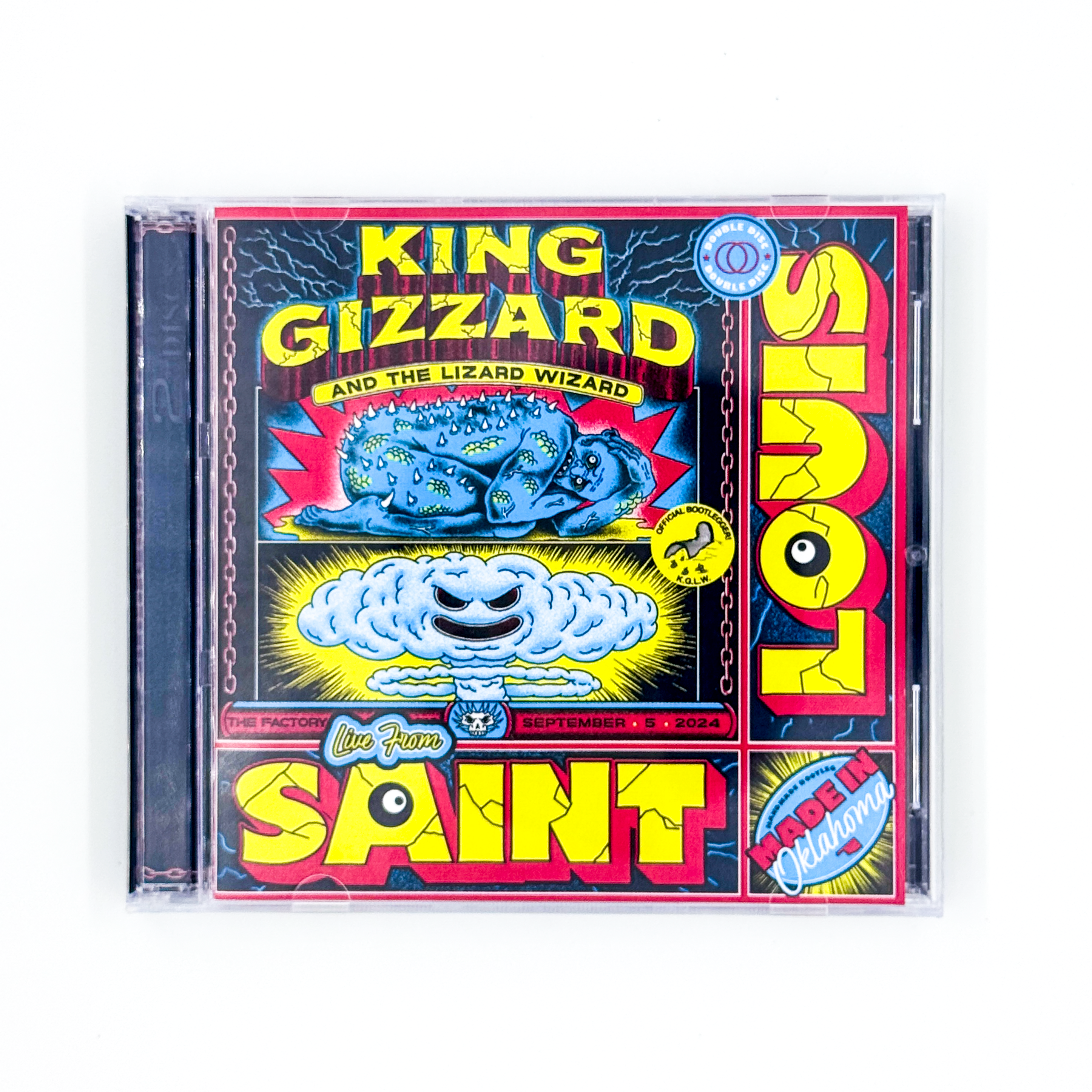 King Gizzard & The Lizard Wizard – Live in St. Louis 2024 (2-CD Set)