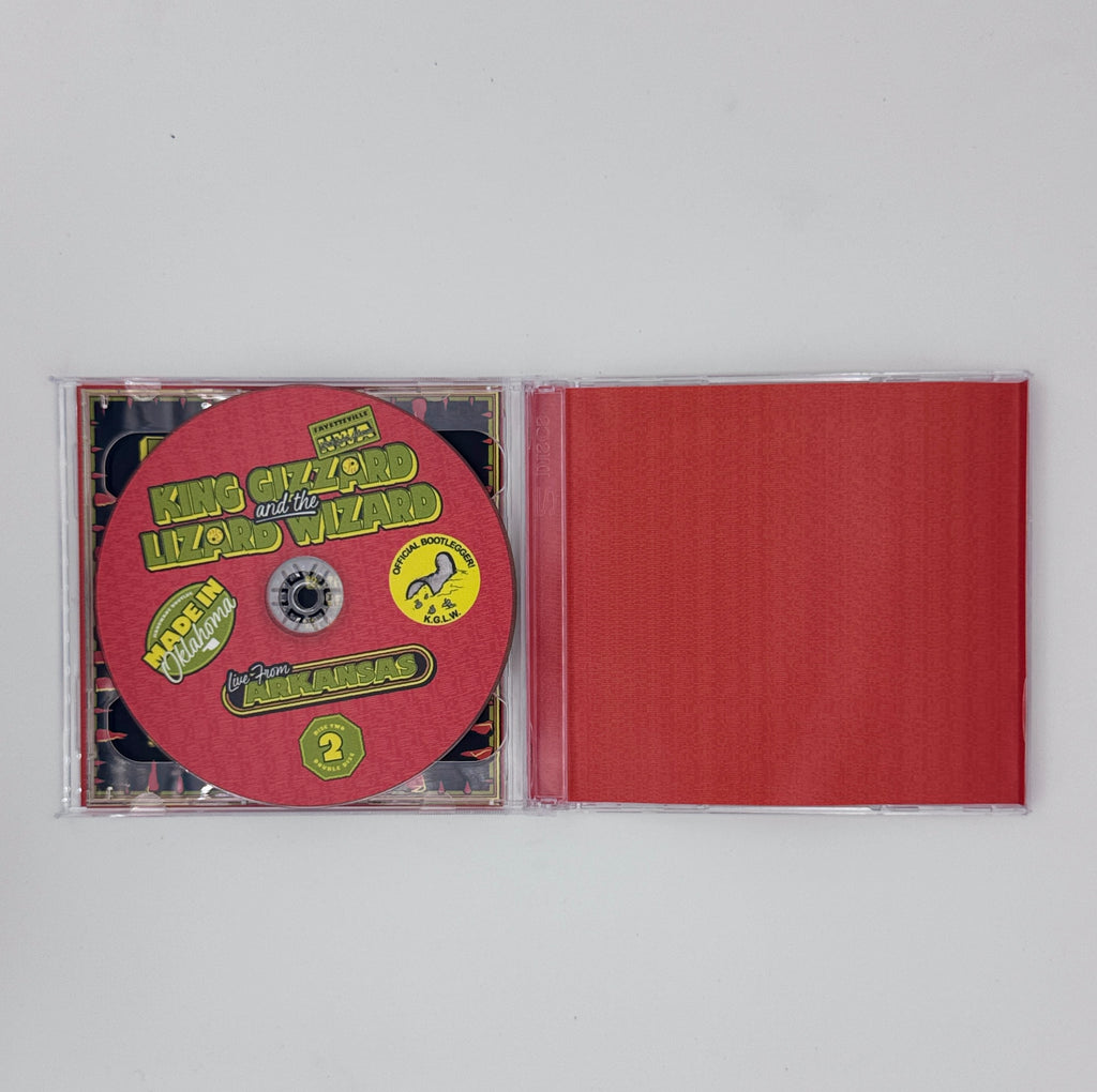 King Gizzard & The Lizard Wizard – Live in Arkansas 2024 (2-CD Set)