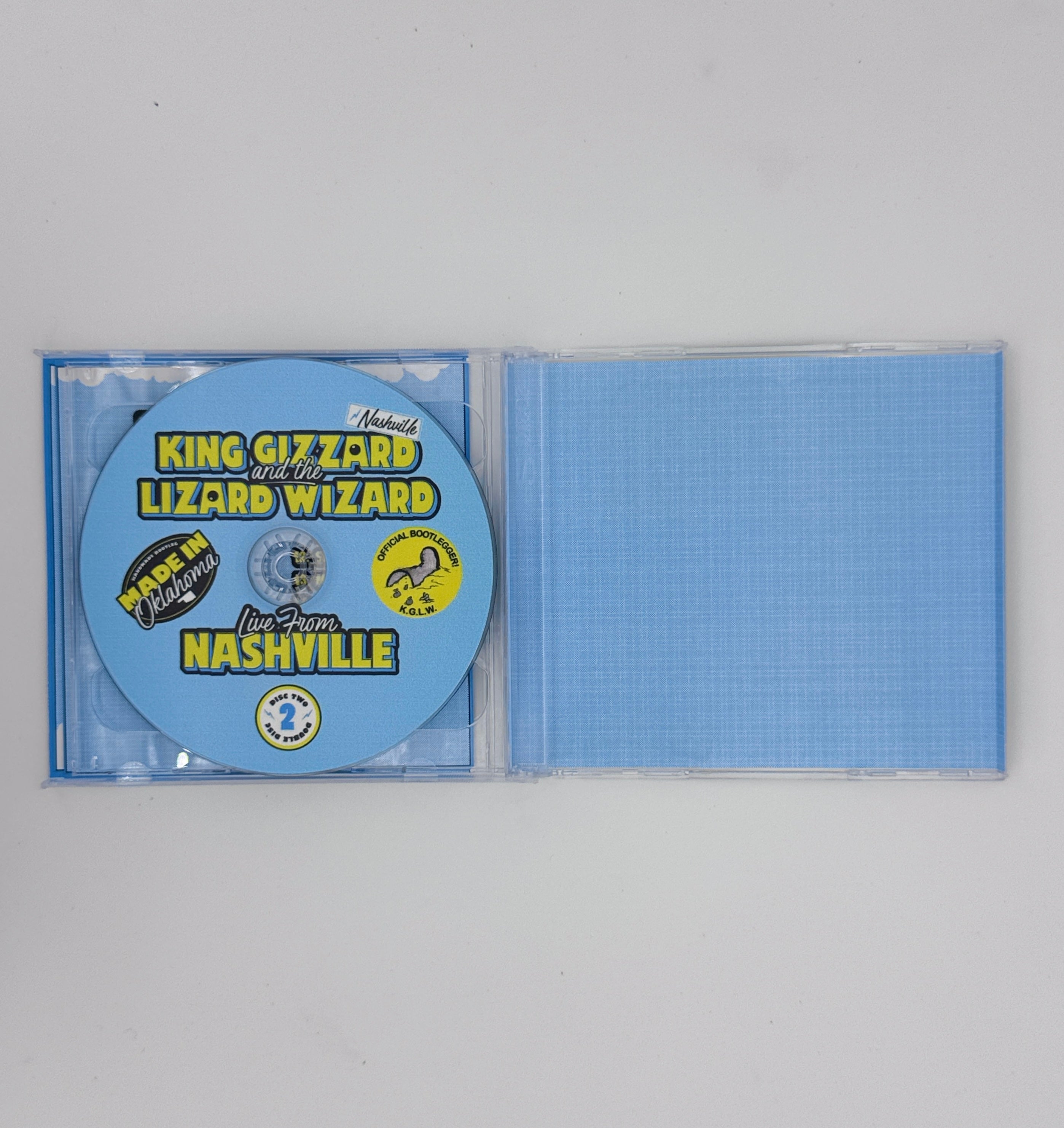 King Gizzard & The Lizard Wizard – Live in Nashville 2024 (2-CD Set)