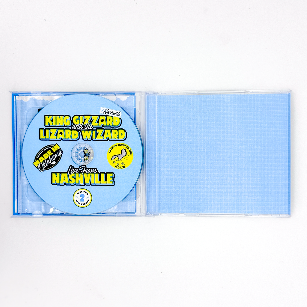 King Gizzard & The Lizard Wizard – Live in Nashville 2024 (2-CD Set)