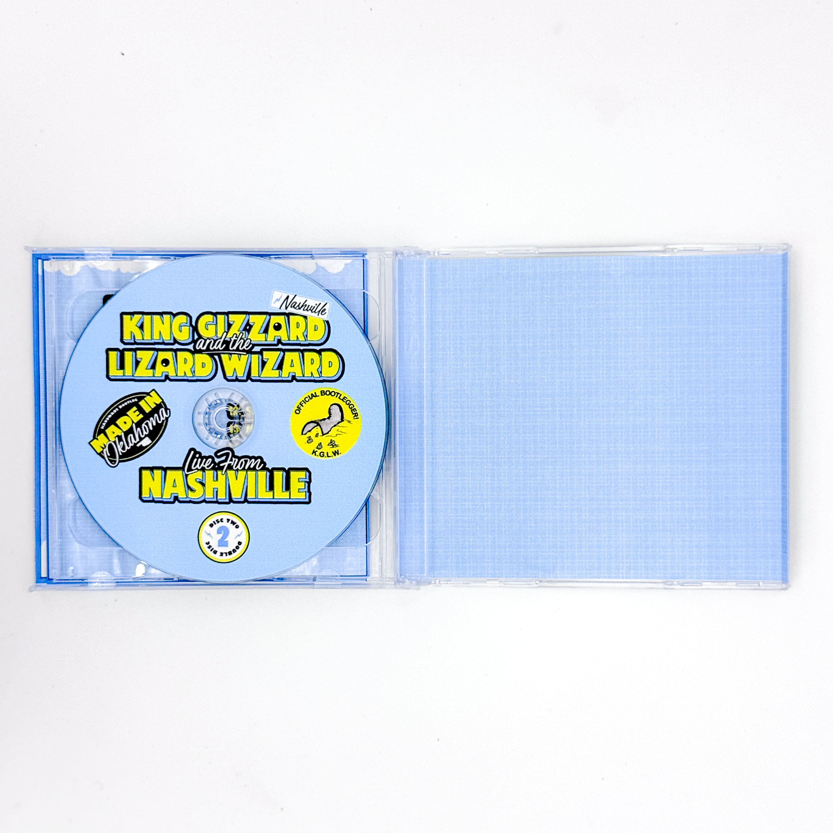 King Gizzard & The Lizard Wizard – Live in Nashville 2024 (2-CD Set)