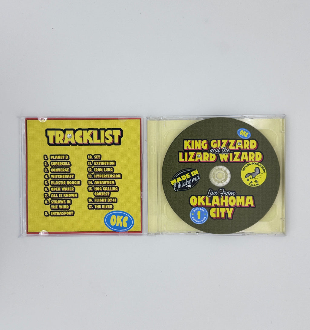 King Gizzard & The Lizard Wizard – Live in Oklahoma City 2024 (2-CD Set)