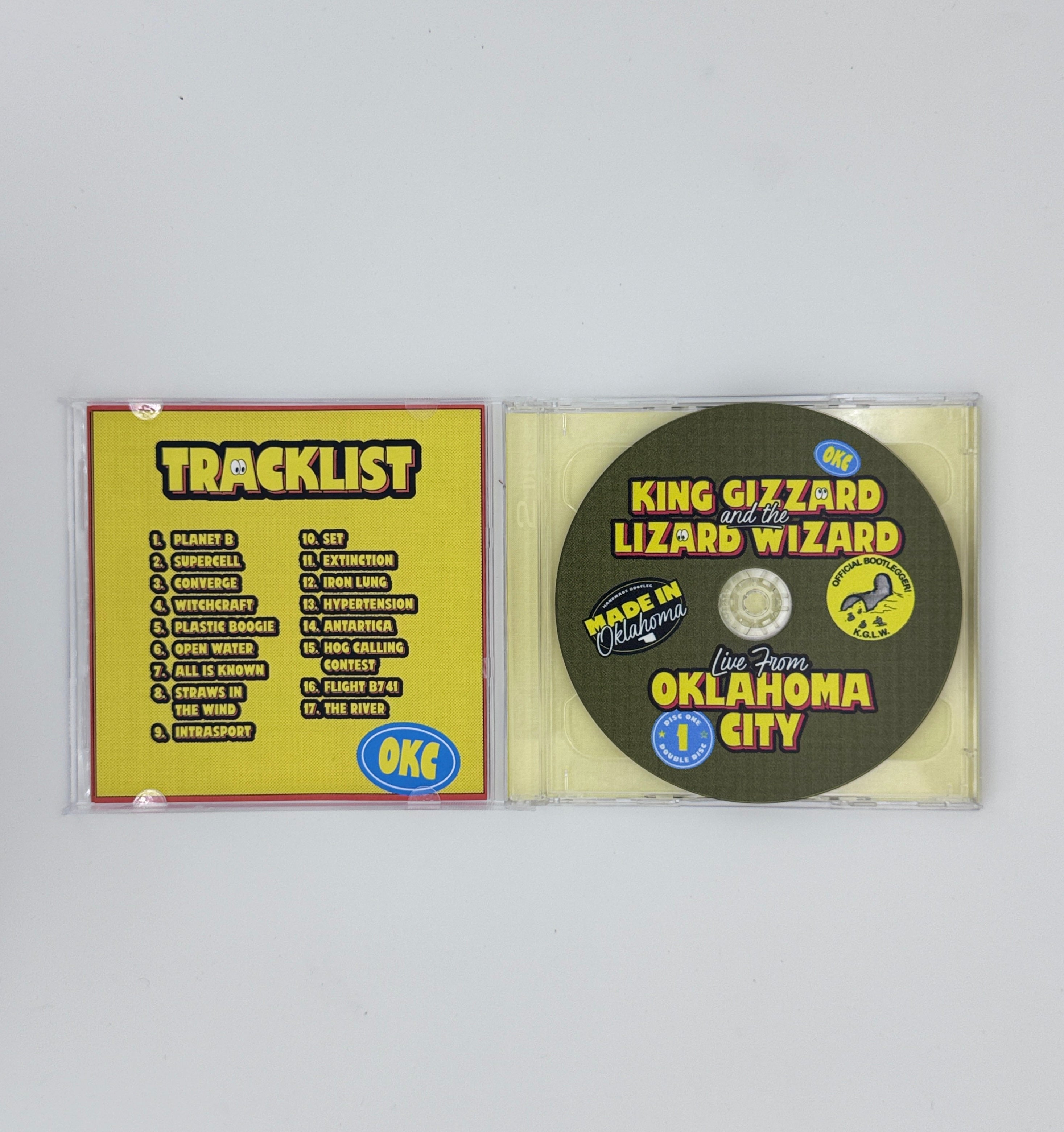King Gizzard & The Lizard Wizard – Live in Oklahoma City 2024 (2-CD Set)