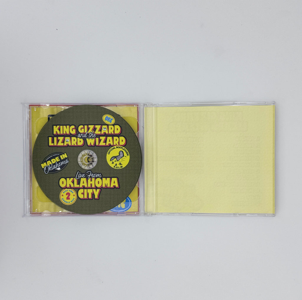 King Gizzard & The Lizard Wizard – Live in Oklahoma City 2024 (2-CD Set)