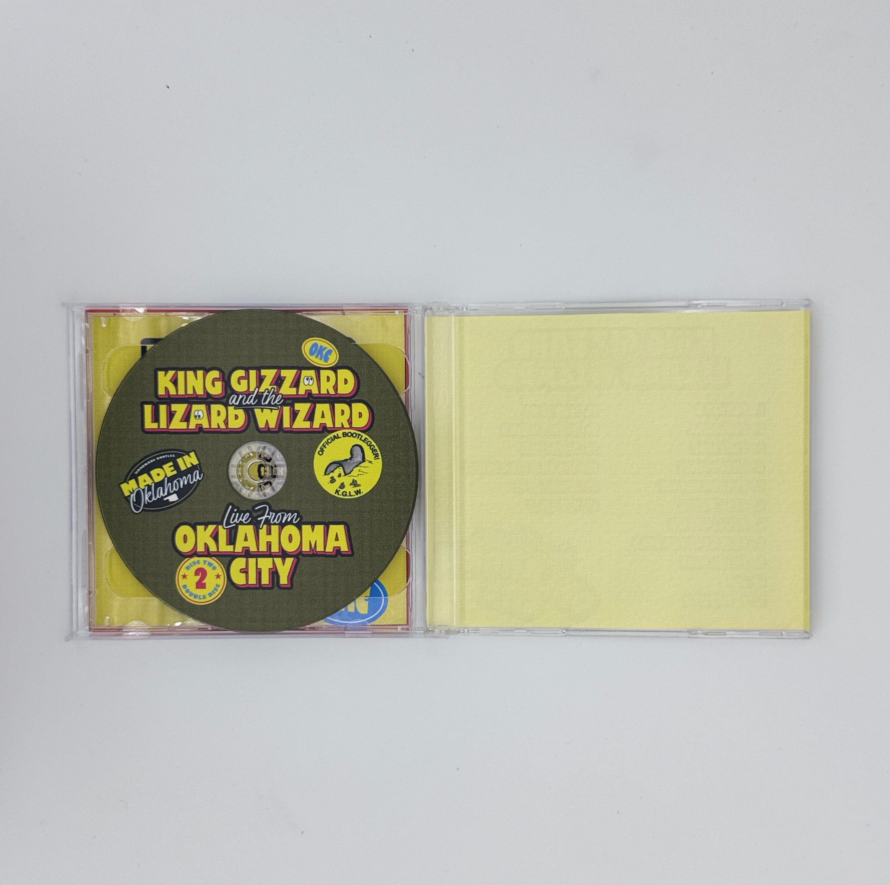 King Gizzard & The Lizard Wizard – Live in Oklahoma City 2024 (2-CD Set)