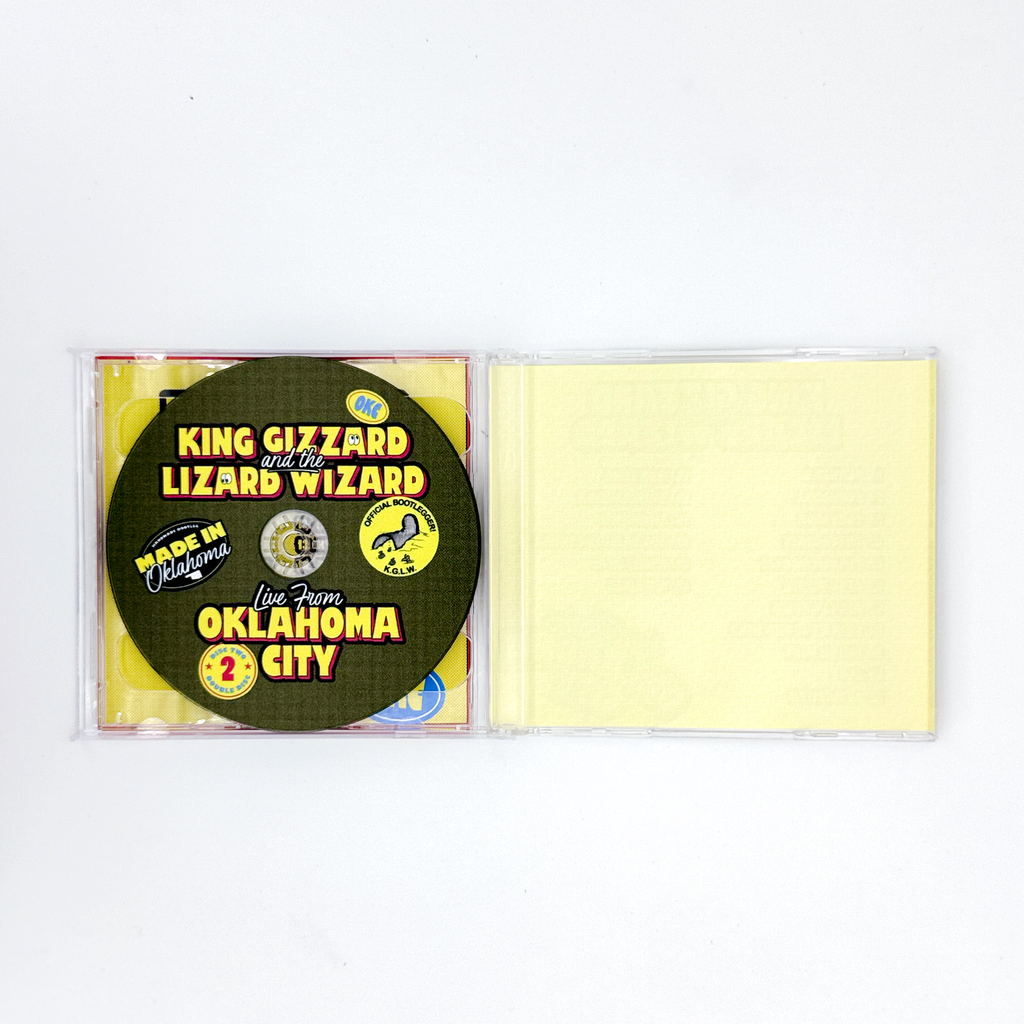 King Gizzard & The Lizard Wizard – Live in Oklahoma City 2024 (2-CD Set)
