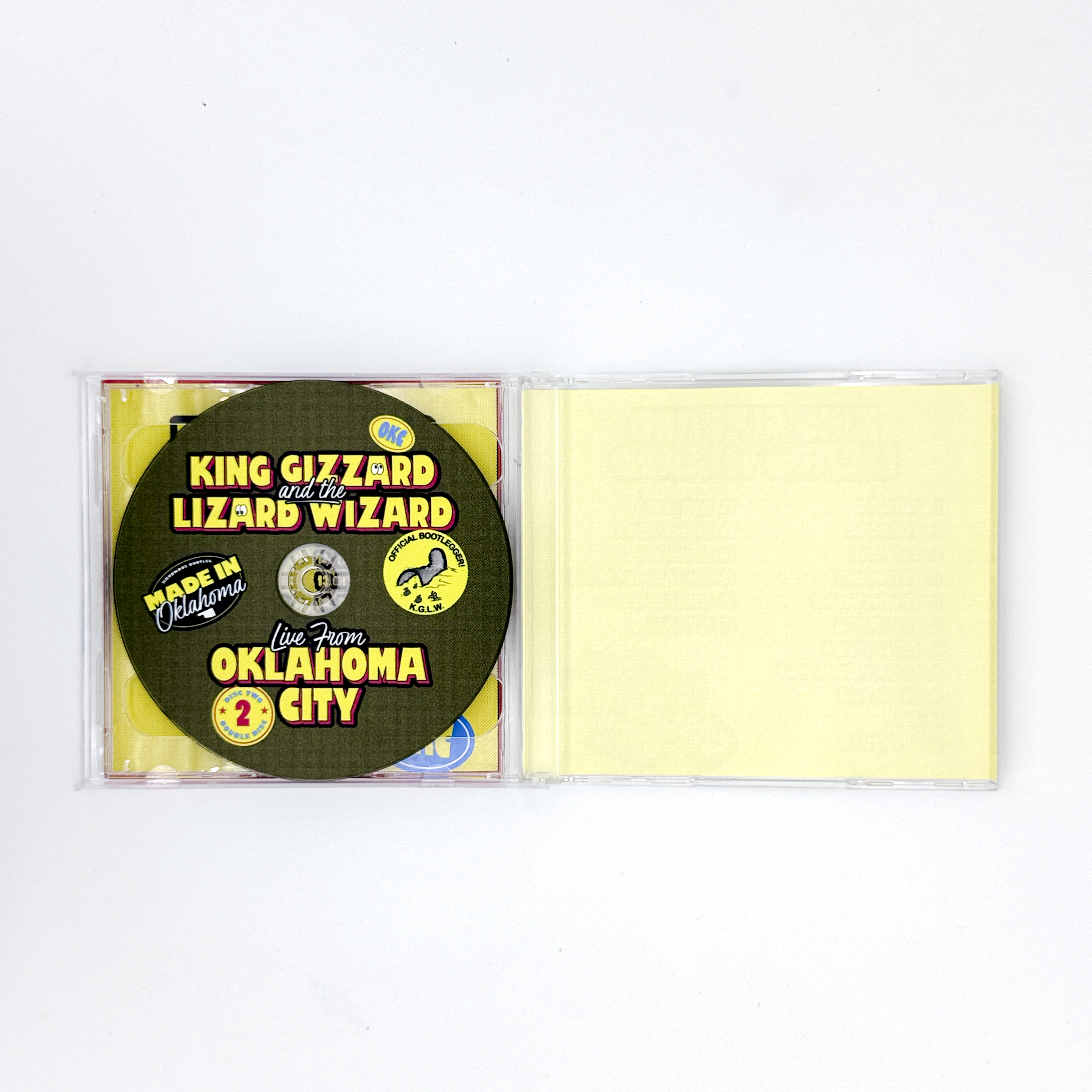 King Gizzard & The Lizard Wizard – Live in Oklahoma City 2024 (2-CD Set)