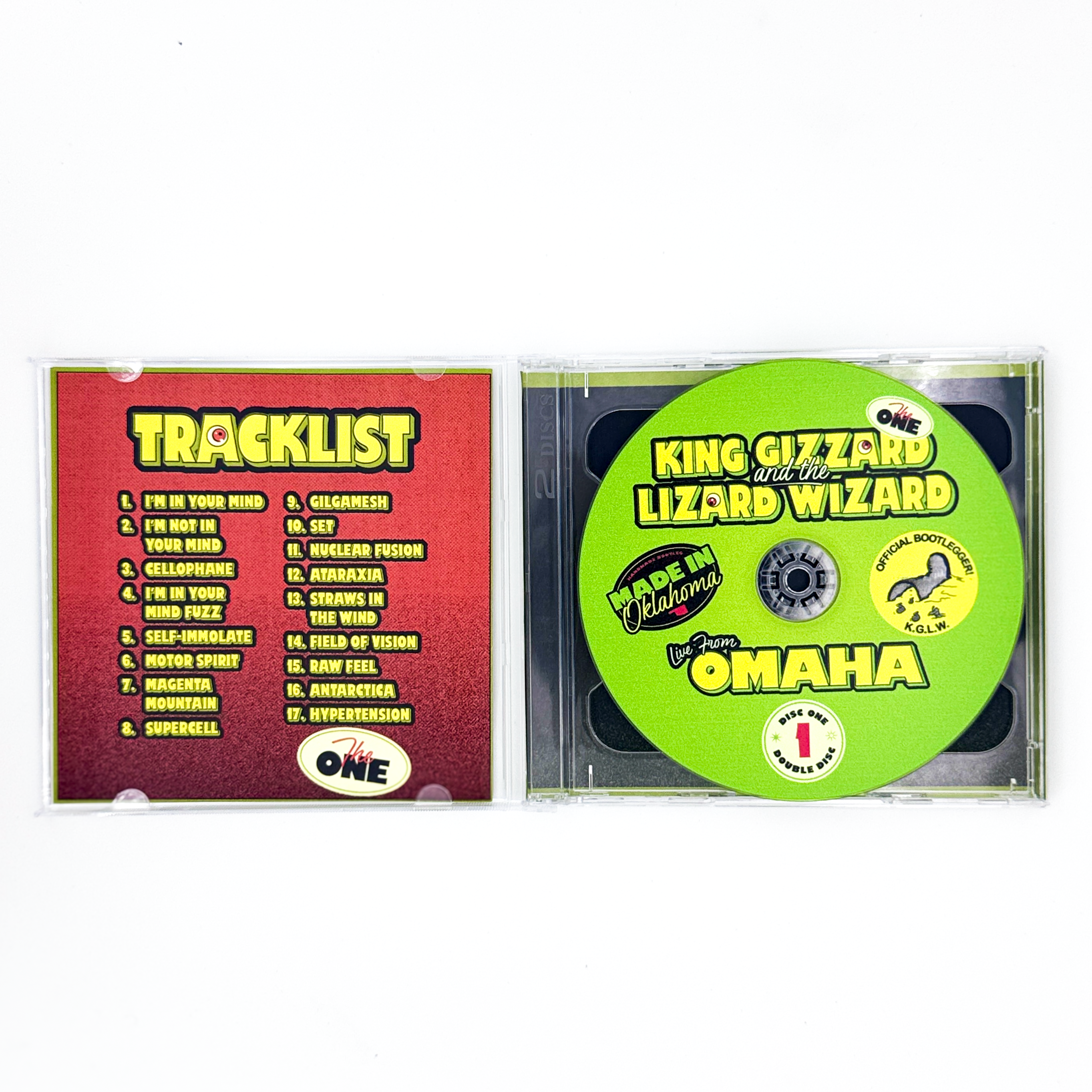 King Gizzard & The Lizard Wizard – Live in Omaha 2024 (2-CD Set)