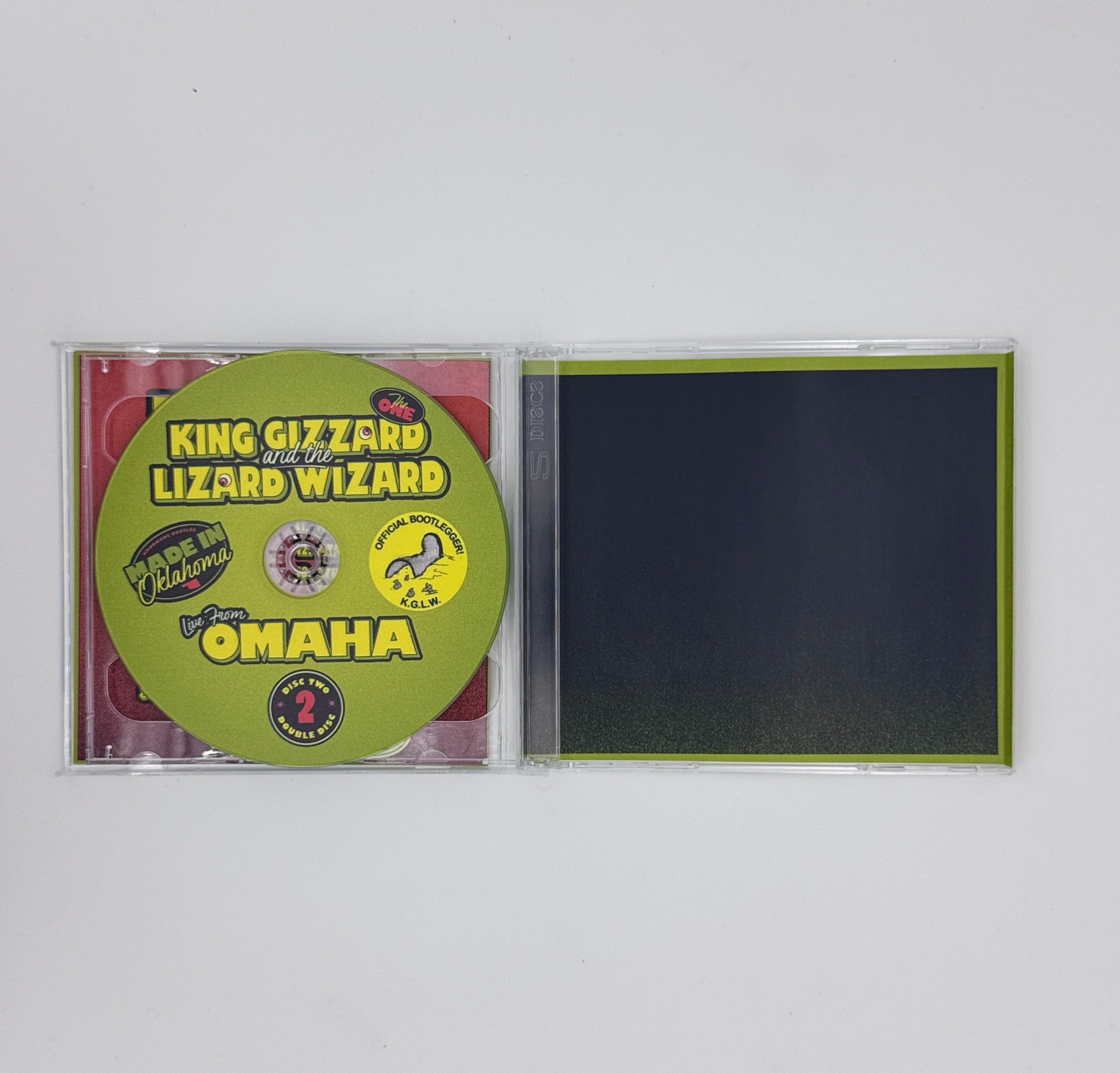 King Gizzard & The Lizard Wizard – Live in Omaha 2024 (2-CD Set)