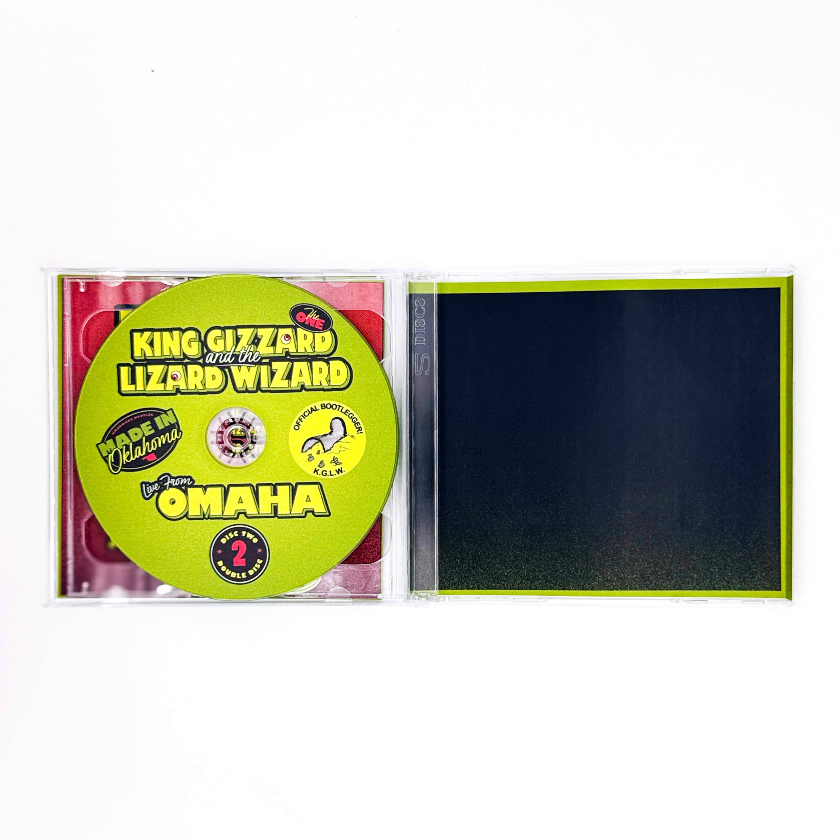 King Gizzard & The Lizard Wizard – Live in Omaha 2024 (2-CD Set)