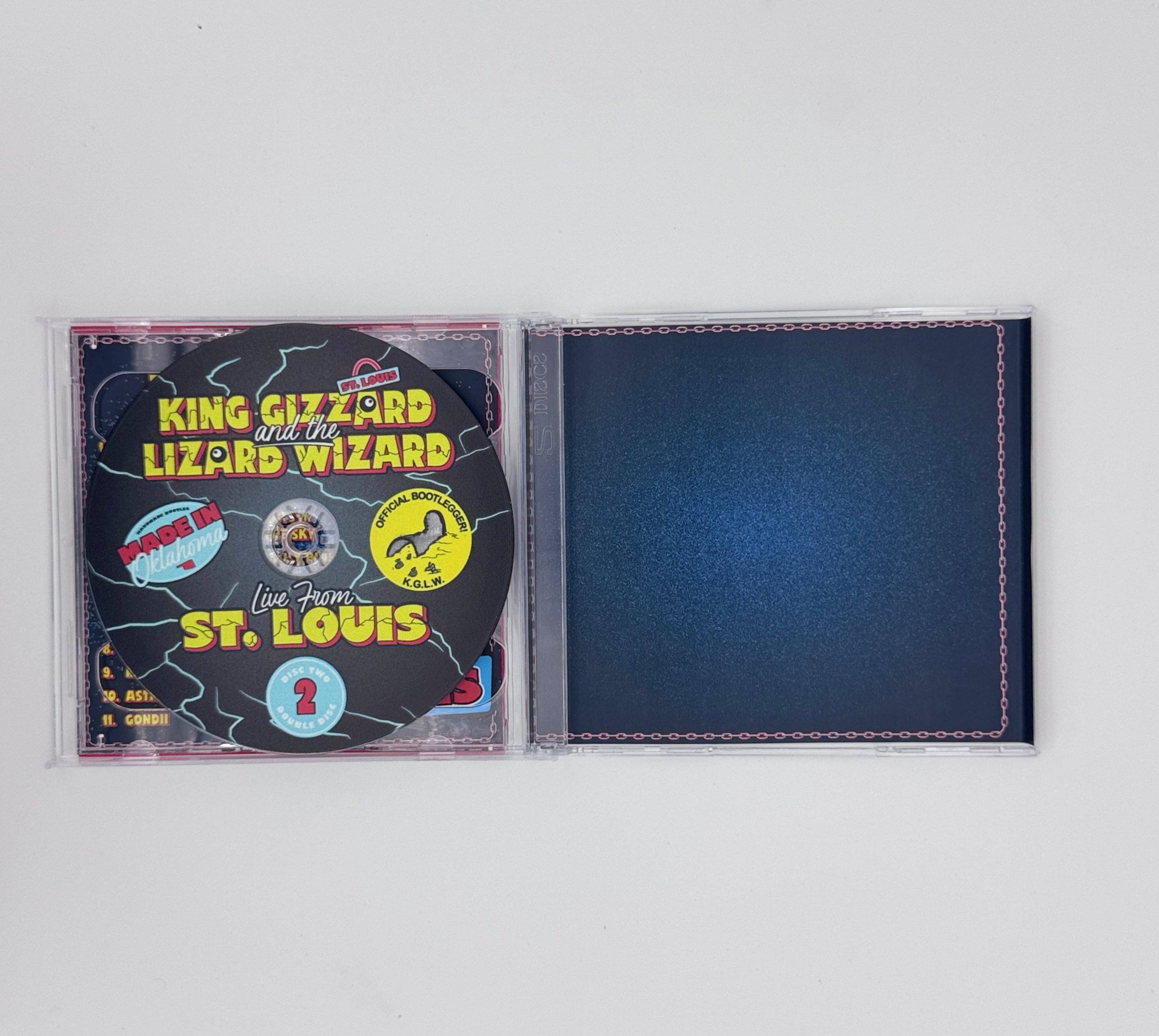 King Gizzard & The Lizard Wizard – Live in St. Louis 2024 (2-CD Set)