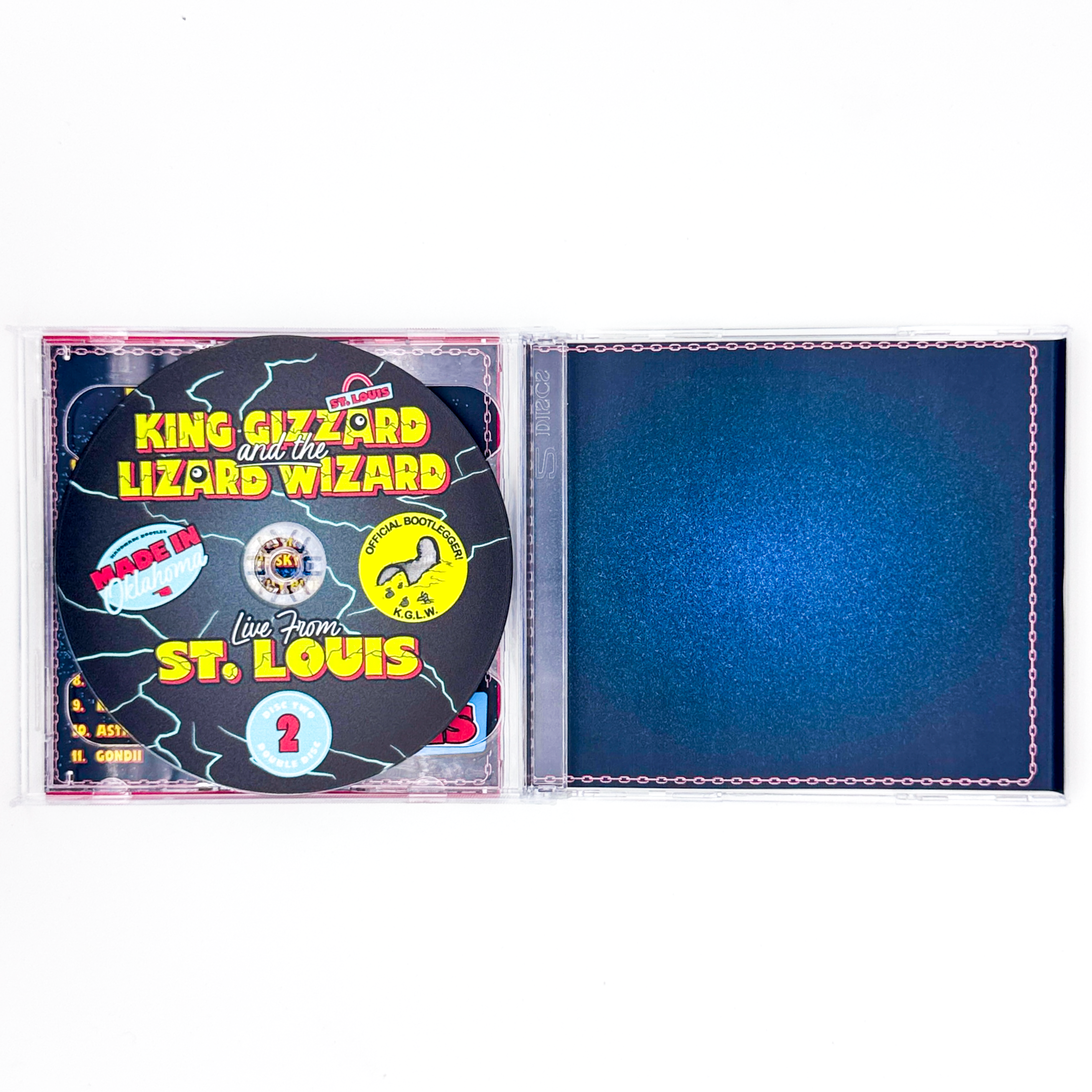 King Gizzard & The Lizard Wizard – Live in St. Louis 2024 (2-CD Set)